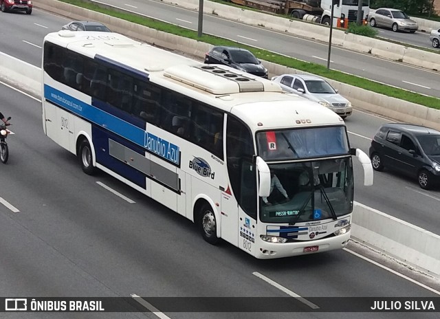 VIDA - Viação Danúbio Azul 8012 na cidade de São Paulo, São Paulo, Brasil, por JULIO SILVA. Número da foto: #10064549.