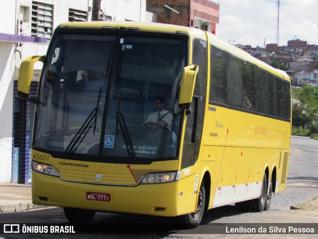 Viação Itapemirim 45601 na cidade de Caruaru, Pernambuco, Brasil, por Lenilson da Silva Pessoa. ID da foto: 10061613.