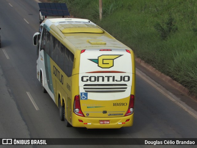 Empresa Gontijo de Transportes 18810 na cidade de Belo Horizonte, Minas Gerais, Brasil, por Douglas Célio Brandao. ID da foto: 10061990.