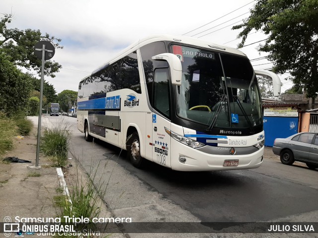 VIDA - Viação Danúbio Azul 11008 na cidade de São Paulo, São Paulo, Brasil, por JULIO SILVA. Número da foto: #10064584.