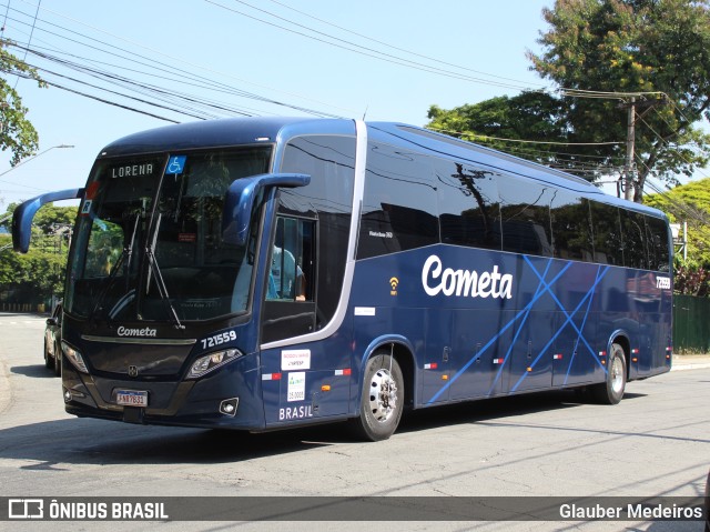 Viação Cometa 721559 na cidade de São Paulo, São Paulo, Brasil, por Glauber Medeiros. ID da foto: 10064384.