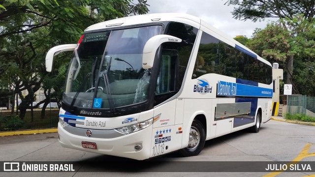 VIDA - Viação Danúbio Azul 10.018 na cidade de São Paulo, São Paulo, Brasil, por JULIO SILVA. Número da foto: #10064541.