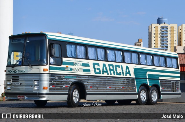 Viação Garcia 5392 na cidade de Londrina, Paraná, Brasil, por José Melo. Número da foto: #10062334.