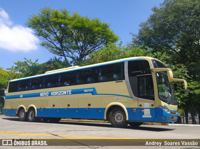 Viação Novo Horizonte 1027411 na cidade de São Paulo, São Paulo, Brasil, por Andrey  Soares Vassão. ID da foto: 10061074.