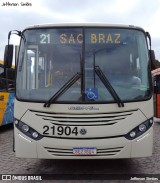 Auto Viação São Braz 21904 na cidade de Curitiba, Paraná, Brasil, por Jefferson Simões. Número da foto: #10062372.