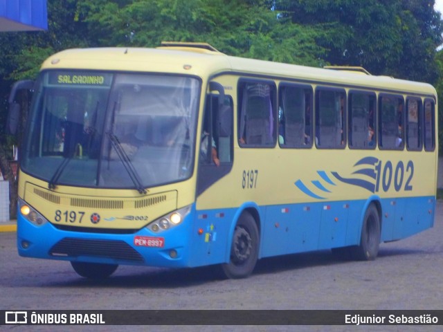 Expresso 1002 8197 na cidade de Carpina, Pernambuco, Brasil, por Edjunior Sebastião. ID da foto: 10065429.