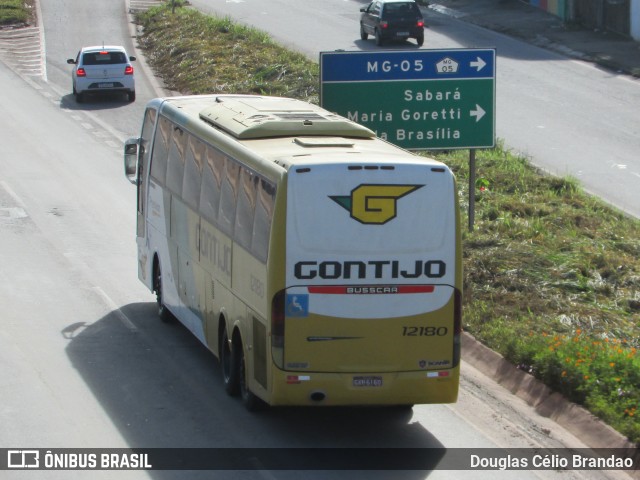 Empresa Gontijo de Transportes 12180 na cidade de Belo Horizonte, Minas Gerais, Brasil, por Douglas Célio Brandao. ID da foto: 10065047.