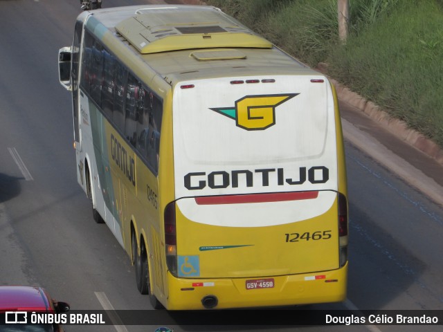 Empresa Gontijo de Transportes 12465 na cidade de Belo Horizonte, Minas Gerais, Brasil, por Douglas Célio Brandao. ID da foto: 10065038.