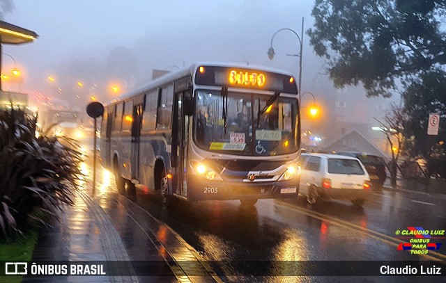 Citral Transporte e Turismo 2905 na cidade de Gramado, Rio Grande do Sul, Brasil, por Claudio Luiz. Número da foto: #10070457.
