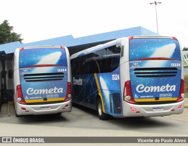 Viação Cometa 13254 na cidade de Alumínio, São Paulo, Brasil, por Vicente de Paulo Alves. ID da foto: 10067766.