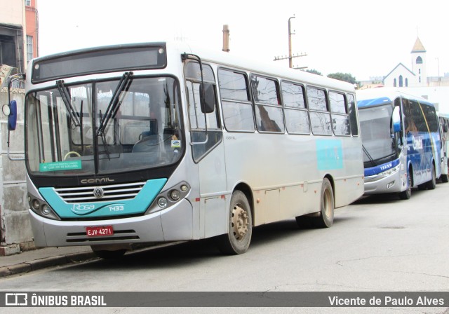 Rosa Turismo 1433 na cidade de Alumínio, São Paulo, Brasil, por Vicente de Paulo Alves. ID da foto: 10067769.