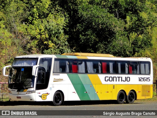 Empresa Gontijo de Transportes 12615 na cidade de Belo Horizonte, Minas Gerais, Brasil, por Sérgio Augusto Braga Canuto. ID da foto: 10067618.