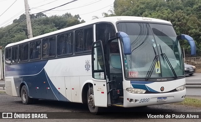 Ônibus Particulares 5200 na cidade de Alumínio, São Paulo, Brasil, por Vicente de Paulo Alves. Número da foto: #10069527.