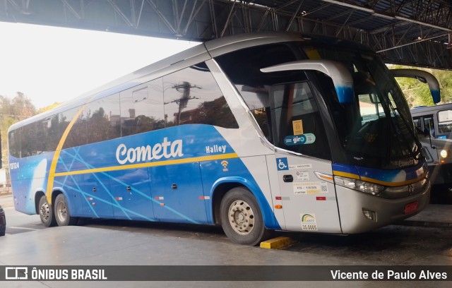 Viação Cometa 13124 na cidade de São Roque, São Paulo, Brasil, por Vicente de Paulo Alves. ID da foto: 10069389.