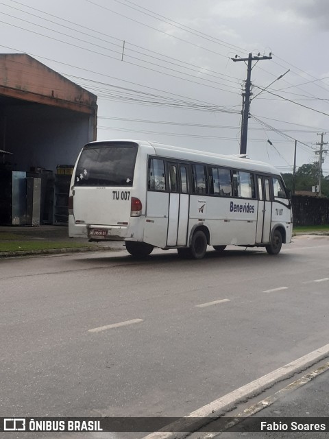 Transporte União TU-007 na cidade de Benevides, Pará, Brasil, por Fabio Soares. ID da foto: 10068994.