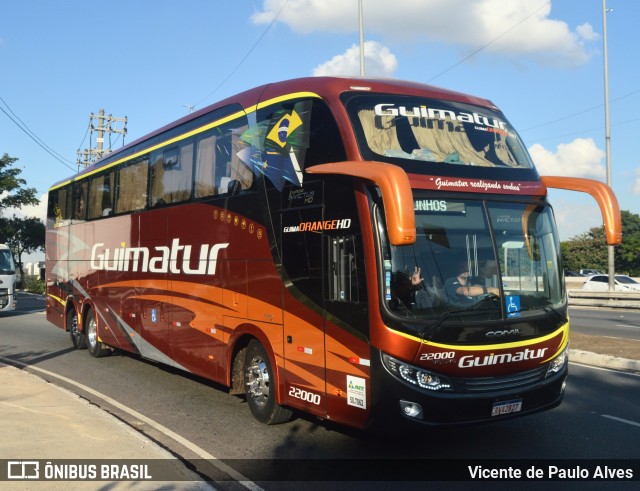 Guimatur Transporte e Turismo 22000 na cidade de São Paulo, São Paulo, Brasil, por Vicente de Paulo Alves. Número da foto: #10069562.