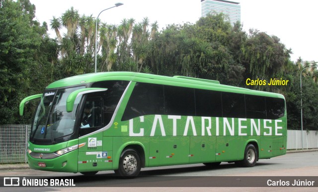 Auto Viação Catarinense 3316 na cidade de Curitiba, Paraná, Brasil, por Carlos Júnior. ID da foto: 10069894.