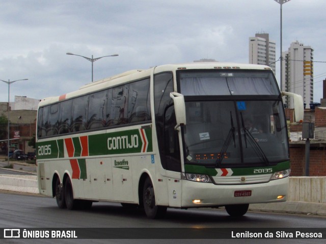 Empresa Gontijo de Transportes 20135 na cidade de Caruaru, Pernambuco, Brasil, por Lenilson da Silva Pessoa. ID da foto: 10069044.