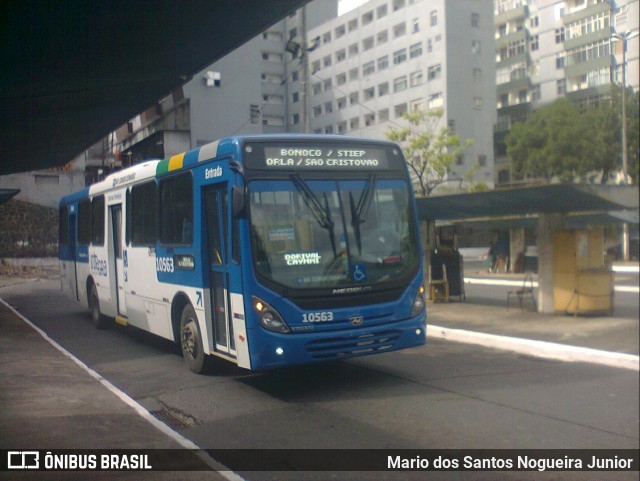 Concessionária Salvador Norte - CSN Transportes 10563 na cidade de Salvador, Bahia, Brasil, por Mario dos Santos Nogueira Junior. ID da foto: 10067681.