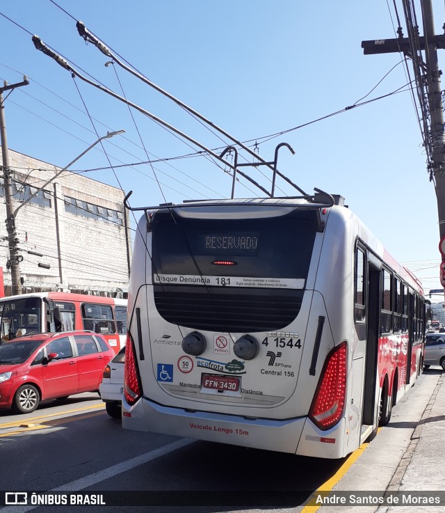 Himalaia Transportes > Ambiental Transportes Urbanos 4 1544 na cidade de São Paulo, São Paulo, Brasil, por Andre Santos de Moraes. Número da foto: #10069573.