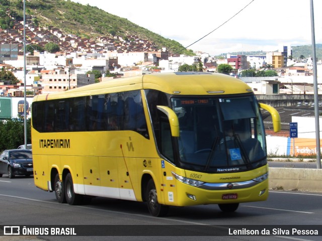 Viação Itapemirim 60047 na cidade de Caruaru, Pernambuco, Brasil, por Lenilson da Silva Pessoa. ID da foto: 10069257.