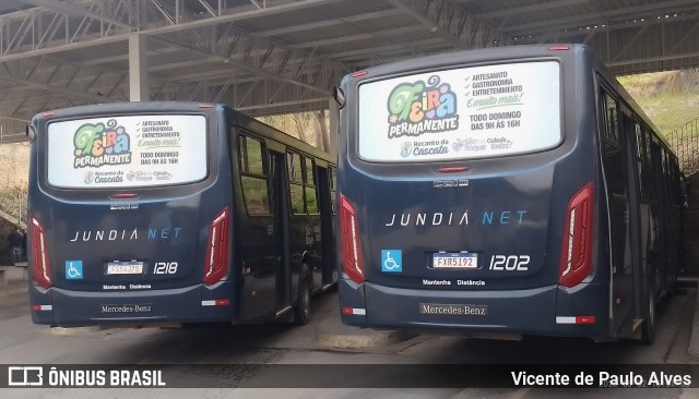Jundiá Transportadora Turistica 1202 na cidade de São Roque, São Paulo, Brasil, por Vicente de Paulo Alves. Número da foto: #10069369.
