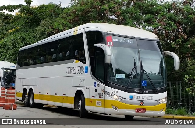 Empresa Cruz 21701 na cidade de São Paulo, São Paulo, Brasil, por JULIO SILVA. ID da foto: 10070143.