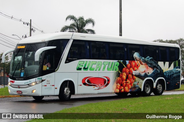 Eucatur - Empresa União Cascavel de Transportes e Turismo 4926 na cidade de Cascavel, Paraná, Brasil, por Guilherme Rogge. Número da foto: #10068006.