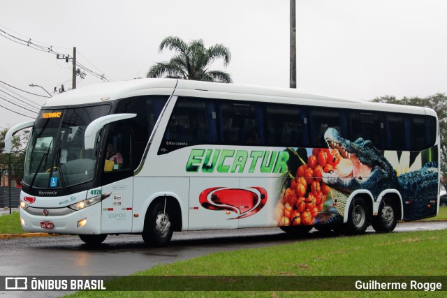 Eucatur - Empresa União Cascavel de Transportes e Turismo 4926 na cidade de Cascavel, Paraná, Brasil, por Guilherme Rogge. ID da foto: 10068006.