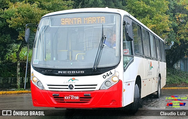 Viação Canelense 044 na cidade de Canela, Rio Grande do Sul, Brasil, por Claudio Luiz. Número da foto: #10070390.