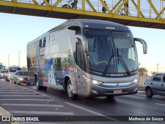 Luna Transportes 4854 na cidade de Valparaíso de Goiás, Goiás, Brasil, por Matheus de Souza. Número da foto: #10068915.
