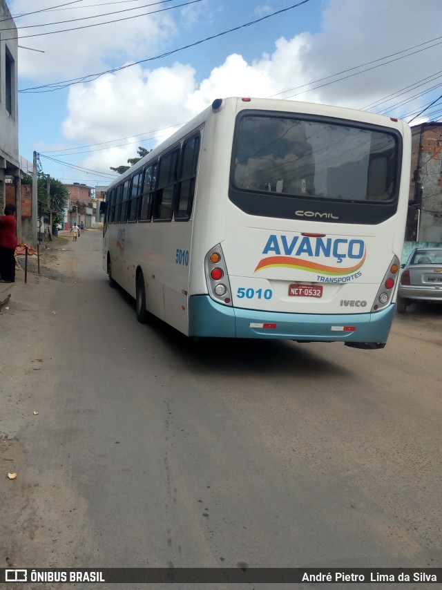 Avanço Transportes 5010 na cidade de Lauro de Freitas, Bahia, Brasil, por André Pietro  Lima da Silva. Número da foto: #10068546.