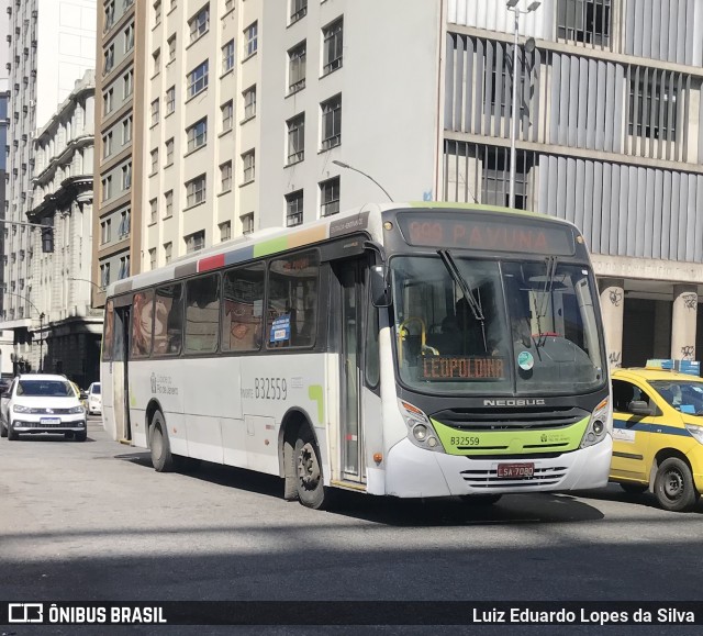 Viação Pavunense B32559 na cidade de Rio de Janeiro, Rio de Janeiro, Brasil, por Luiz Eduardo Lopes da Silva. ID da foto: 10067893.