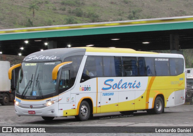 Solaris Turismo 8008 na cidade de Juiz de Fora, Minas Gerais, Brasil, por Leonardo Daniel. Número da foto: #10071932.
