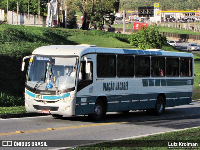 Viação Jacareí 8130 na cidade de Aparecida, São Paulo, Brasil, por Luiz Krolman. ID da foto: 10071081.