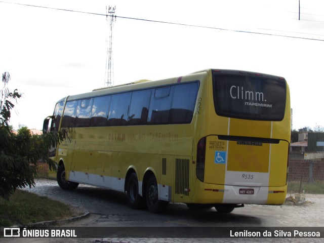 Viação Itapemirim 9535 na cidade de Caruaru, Pernambuco, Brasil, por Lenilson da Silva Pessoa. ID da foto: 10071924.