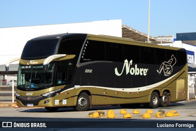 Nobre Turismo 2202 na cidade de Goiânia, Goiás, Brasil, por Luciano Formiga. Número da foto: #10072931.