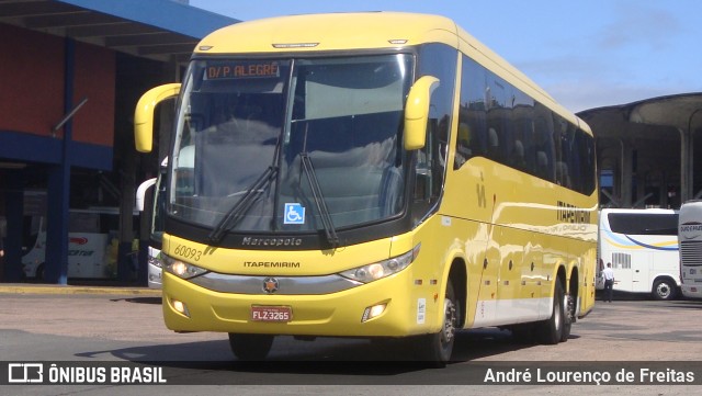 Viação Itapemirim 60093 na cidade de Porto Alegre, Rio Grande do Sul, Brasil, por André Lourenço de Freitas. Número da foto: #10072868.