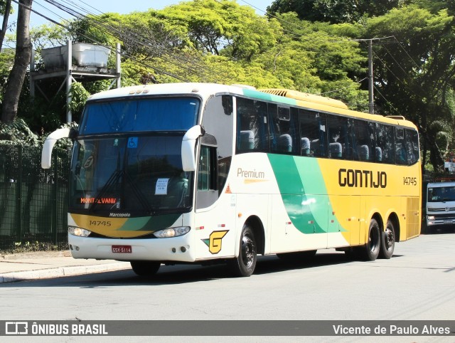 Empresa Gontijo de Transportes 14745 na cidade de São Paulo, São Paulo, Brasil, por Vicente de Paulo Alves. Número da foto: #10073029.