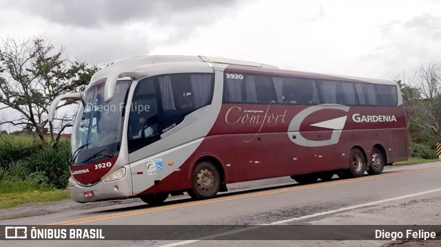 Expresso Gardenia 3920 na cidade de Formiga, Minas Gerais, Brasil, por Diego Felipe. Número da foto: #10072476.