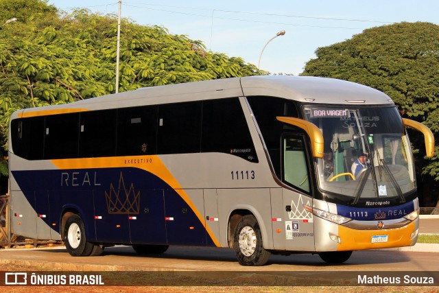 Viação Real 11113 na cidade de Maringá, Paraná, Brasil, por Matheus Souza. Número da foto: #10073315.