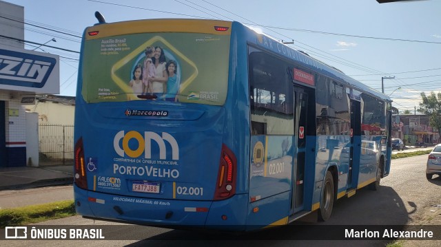 JTP Transportes - COM Porto Velho 02.001 na cidade de Porto Velho, Rondônia, Brasil, por Marlon Alexandre . Número da foto: #10071429.