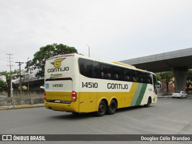 Empresa Gontijo de Transportes 14510 na cidade de Belo Horizonte, Minas Gerais, Brasil, por Douglas Célio Brandao. Número da foto: #10073749.