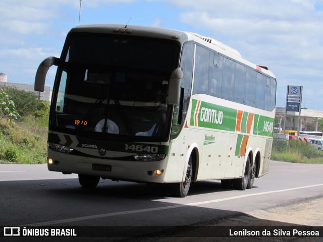 Empresa Gontijo de Transportes 14640 na cidade de Caruaru, Pernambuco, Brasil, por Lenilson da Silva Pessoa. ID da foto: 10074476.