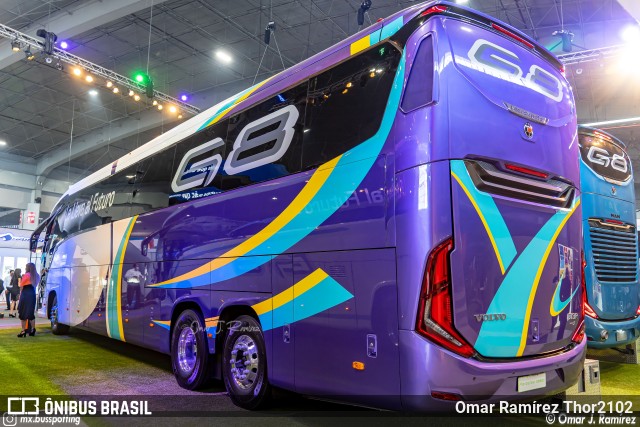 Marcopolo PARADISO G8 1350 - EXPO FORO 2022 na cidade de Álvaro Obregón, Ciudad de México, México, por Omar Ramírez Thor2102. Número da foto: #10075658.
