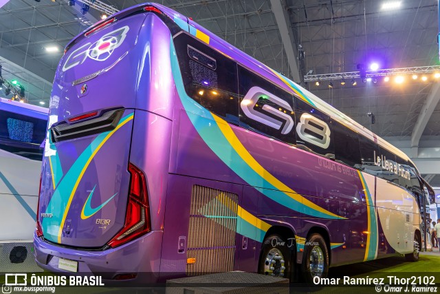 Marcopolo PARADISO G8 1350 - EXPO FORO 2022 na cidade de Álvaro Obregón, Ciudad de México, México, por Omar Ramírez Thor2102. Número da foto: #10075665.