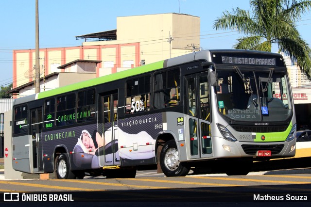 Viação Garcia 8965 na cidade de Londrina, Paraná, Brasil, por Matheus Souza. ID da foto: 10076305.