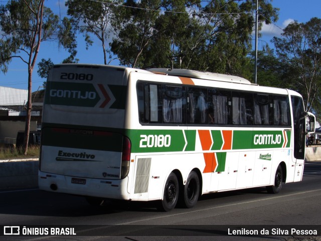 Empresa Gontijo de Transportes 20180 na cidade de Caruaru, Pernambuco, Brasil, por Lenilson da Silva Pessoa. ID da foto: 10074824.