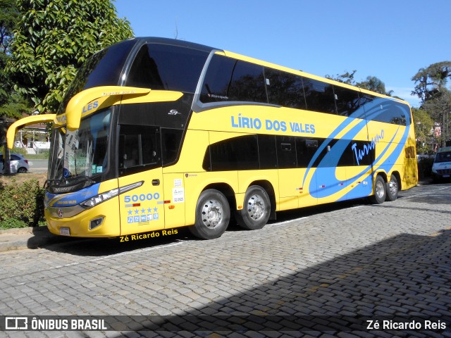 Viação Lírio dos Vales 50000 na cidade de Petrópolis, Rio de Janeiro, Brasil, por Zé Ricardo Reis. Número da foto: #10074585.