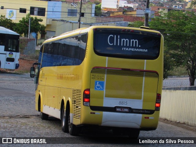 Viação Itapemirim 8815 na cidade de Caruaru, Pernambuco, Brasil, por Lenilson da Silva Pessoa. ID da foto: 10074562.